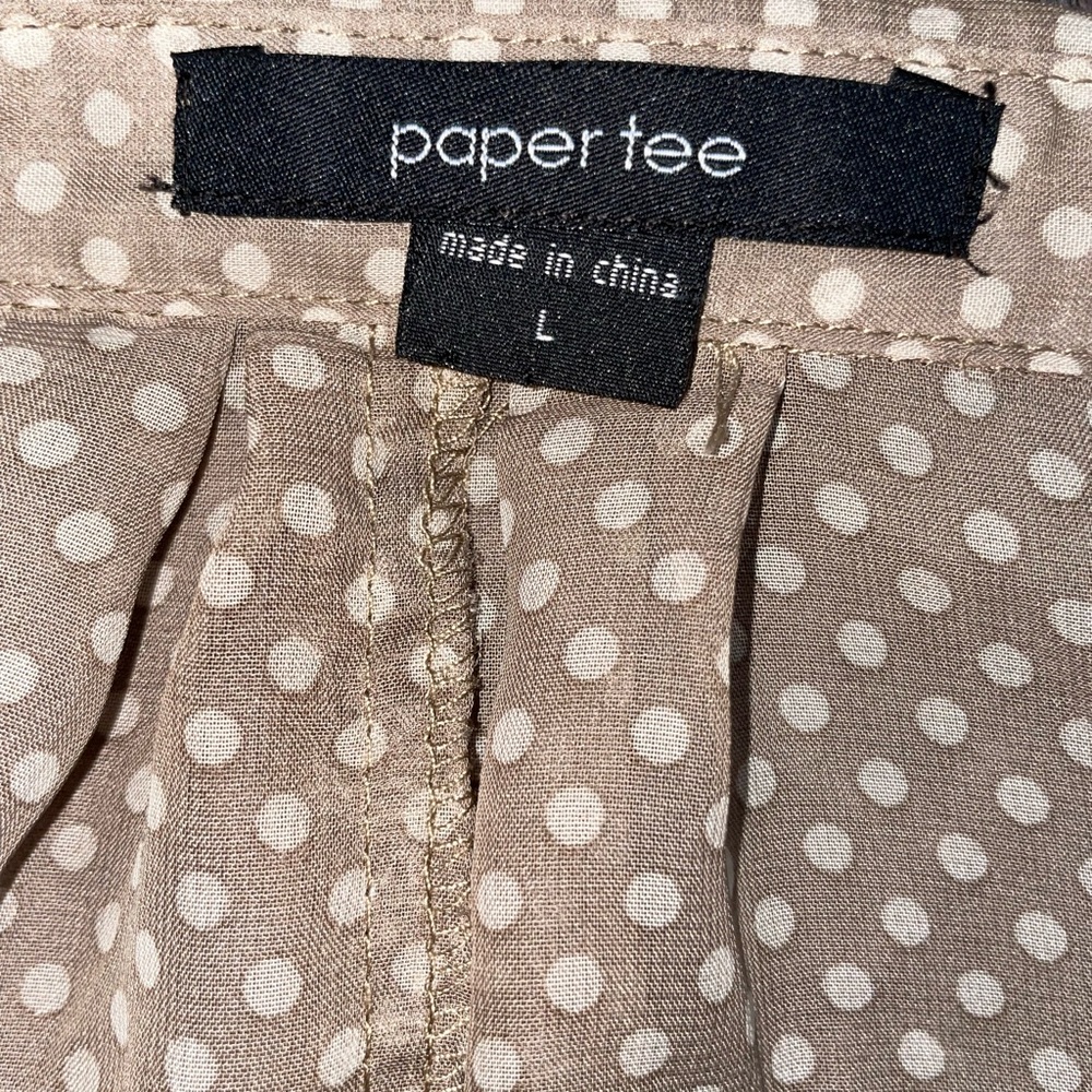Paper Tee Blouse - Picture 7 of 9